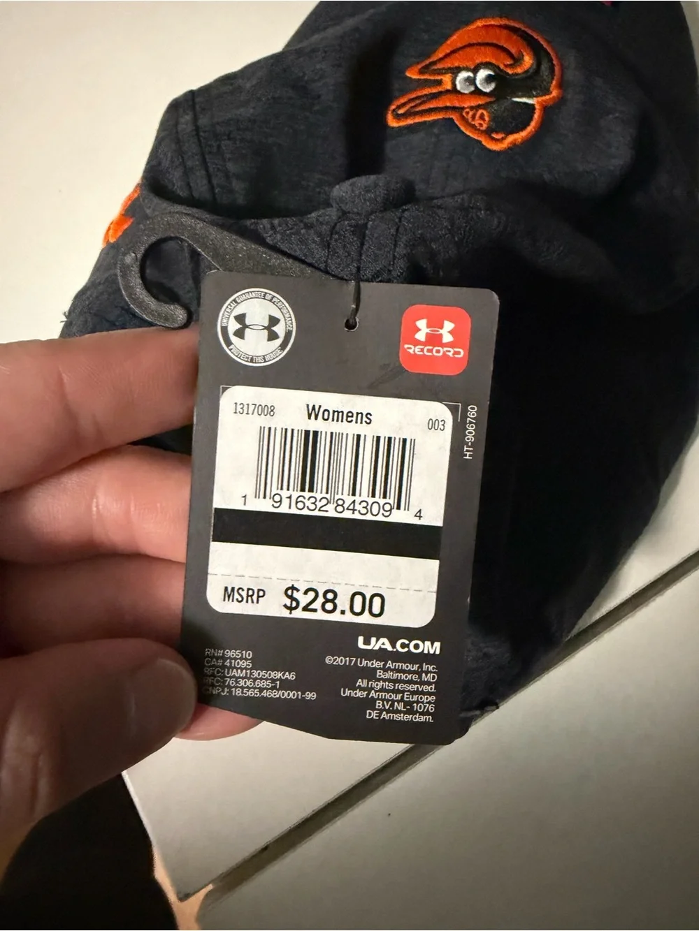 Women’s Orioles Under Armour Baseball Hat